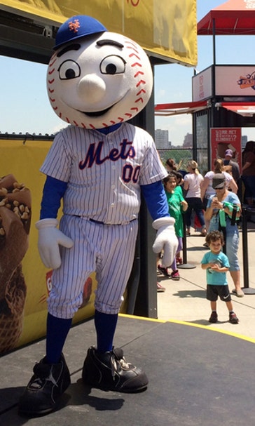 Mr. Met, the latest mischievous mascot